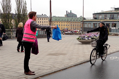 Dags för det första av årets "Tack för att du cyklar" event.