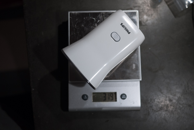 Klump. Cirka 320 gram väger Saferide 80.