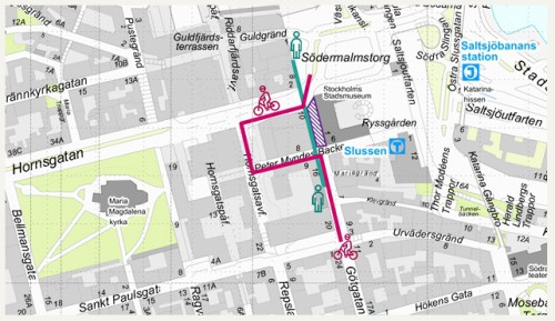 Avspärrning Götgatan