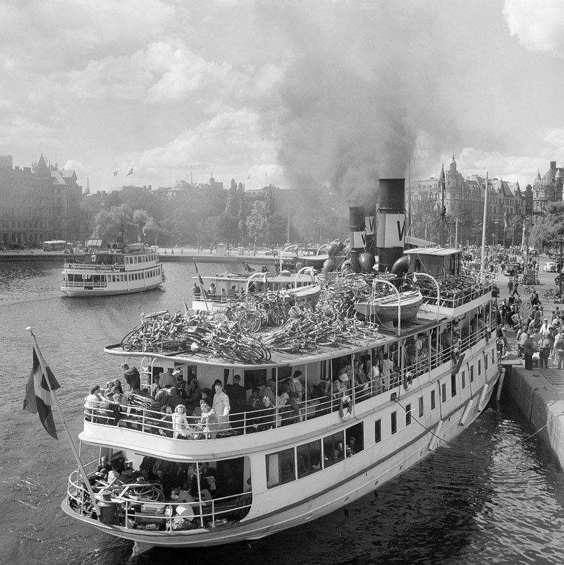 Nybroviken, 40-talet Foto: Petersens, Lennart af (1913-2004) CC-BY-NC-SA