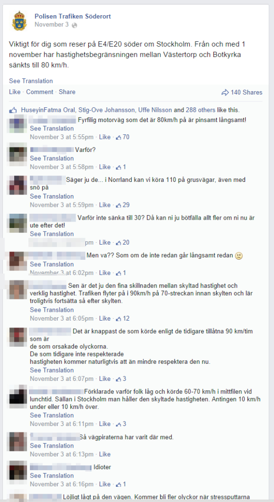 Fartsänkning