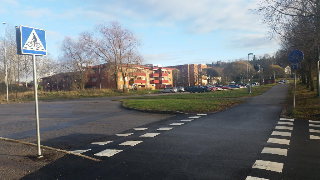 Gövle cykelöverfart